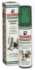 GEHWOL ATOMISER FOR SWEATY FEET.